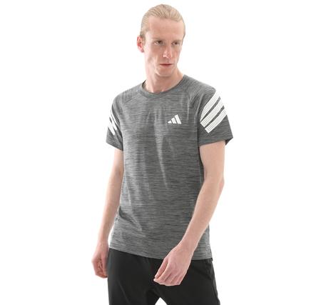 adidas Gym+ 3S Tee Erkek T-Shirt Gri