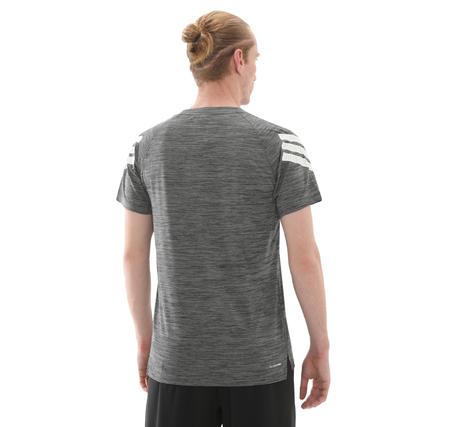 adidas Gym+ 3S Tee Erkek T-Shirt Gri