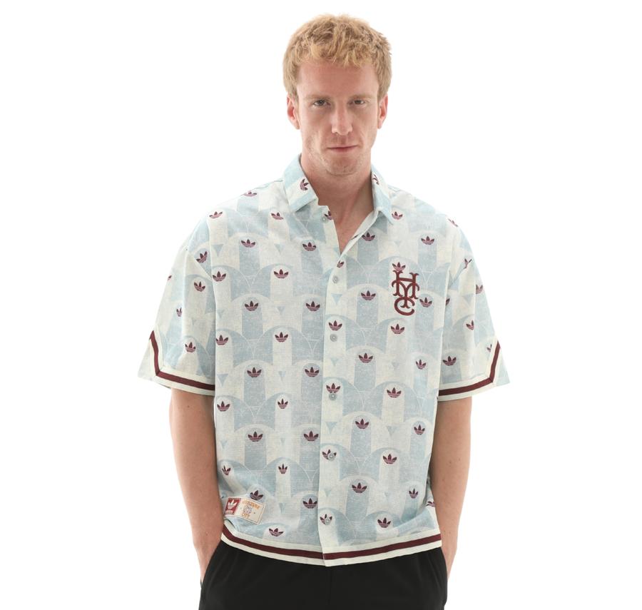 adidas Hoop York City Erkek Gömlek Turkuaz adidas Hoop York City Erkek Gömlek Turkuaz