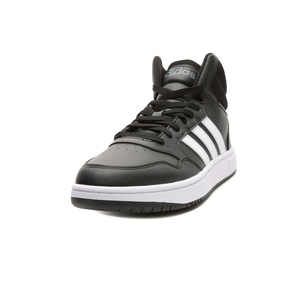 adidas Hoops 3.0 Mıd Erkek Spor Ayakkabı Siyah 1