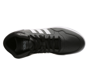adidas Hoops 3.0 Mıd Erkek Spor Ayakkabı Siyah 4
