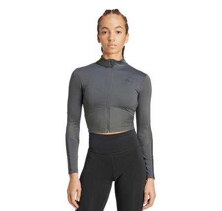 adidas Hyg Rıb Track J Kadın Ceket Antrasit