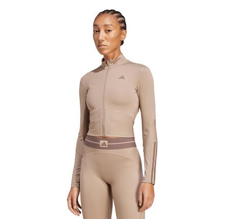 adidas Hyg Rıb Track J Kadın Ceket Krem