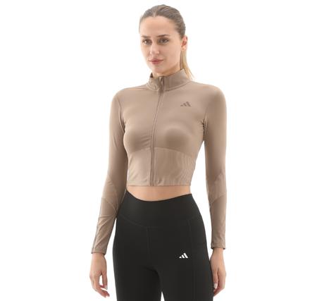 adidas Hyg Rıb Track J Kadın Ceket Krem