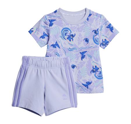 adidas I Dy Ls T Set Bebek T-Shirt Mor