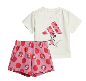 adidas I Dy Mı T Set Bebek T-Shirt Beyaz