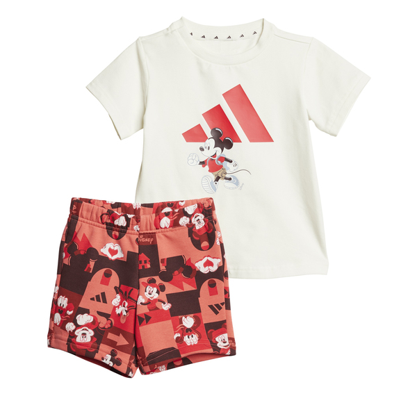 adidas X Disney Mickey Mouse Set Bebek T-Shirt Beyaz adidas X Disney Mickey Mouse Set Bebek T-Shirt Beyaz