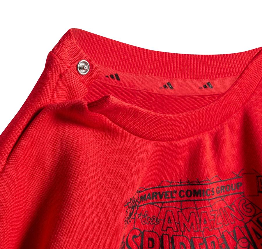 adidas I Mrvl Sm Jog Bebek Eşofman Takımı Kırmızı adidas I Mrvl Sm Jog Bebek Eşofman Takımı Kırmızı