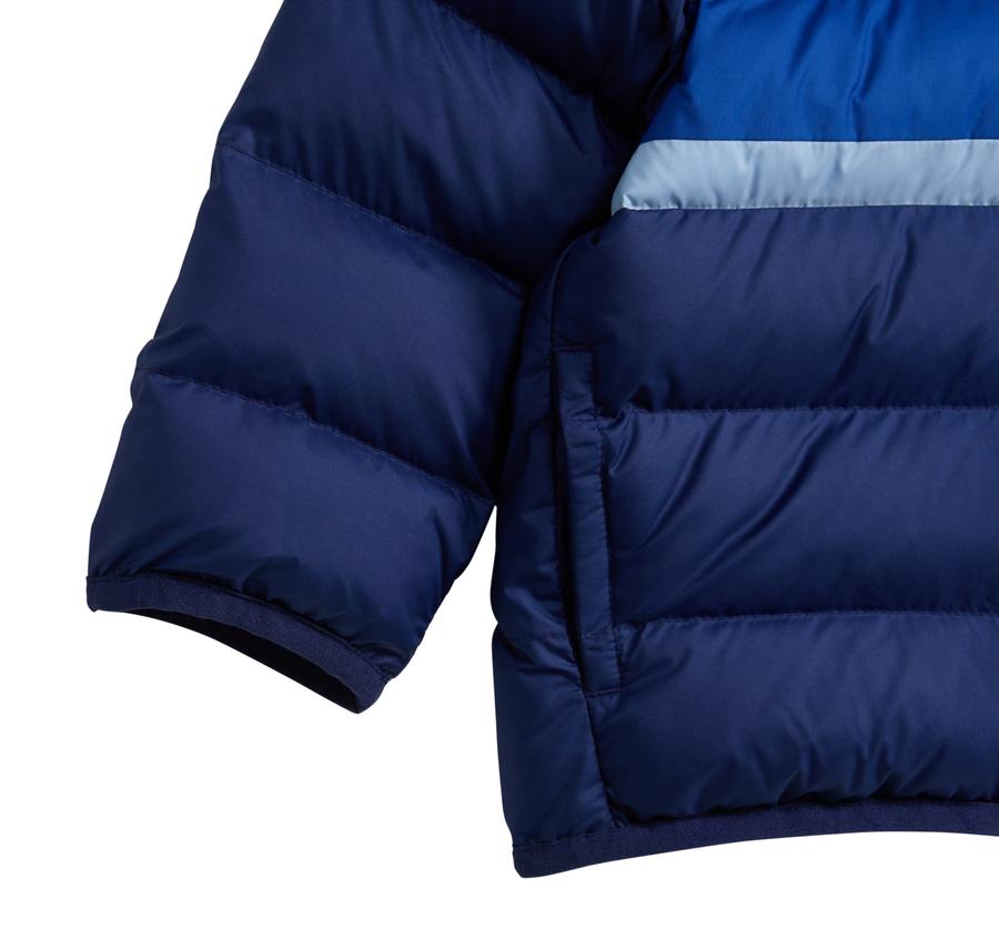 adidas I Sd Jkt Bebek Mont Mavi adidas I Sd Jkt Bebek Mont Mavi