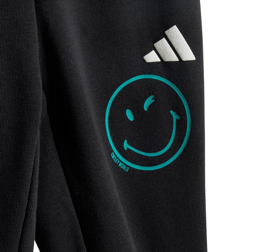 adidas X Smileyworld Jogger Bebek Eşofman Takımı Siyah adidas X Smileyworld Jogger Bebek Eşofman Takımı Siyah