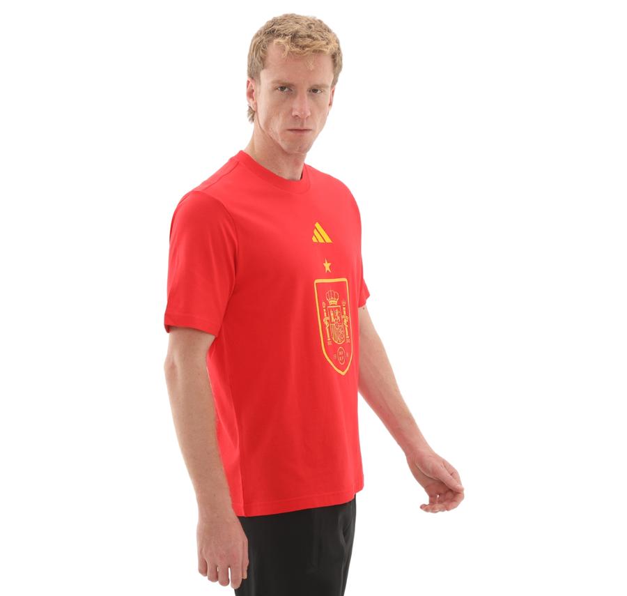 adidas İspanya Dnatee Erkek T-Shirt Kırmızı adidas İspanya Dnatee Erkek T-Shirt Kırmızı