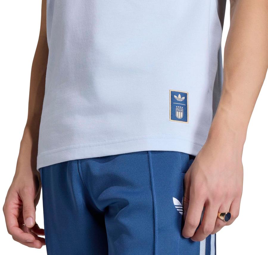 adidas (Italy) İtalya Fıgc Og Erkek T-Shirt Açık Mavi adidas (Italy) İtalya Fıgc Og Erkek T-Shirt Açık Mavi