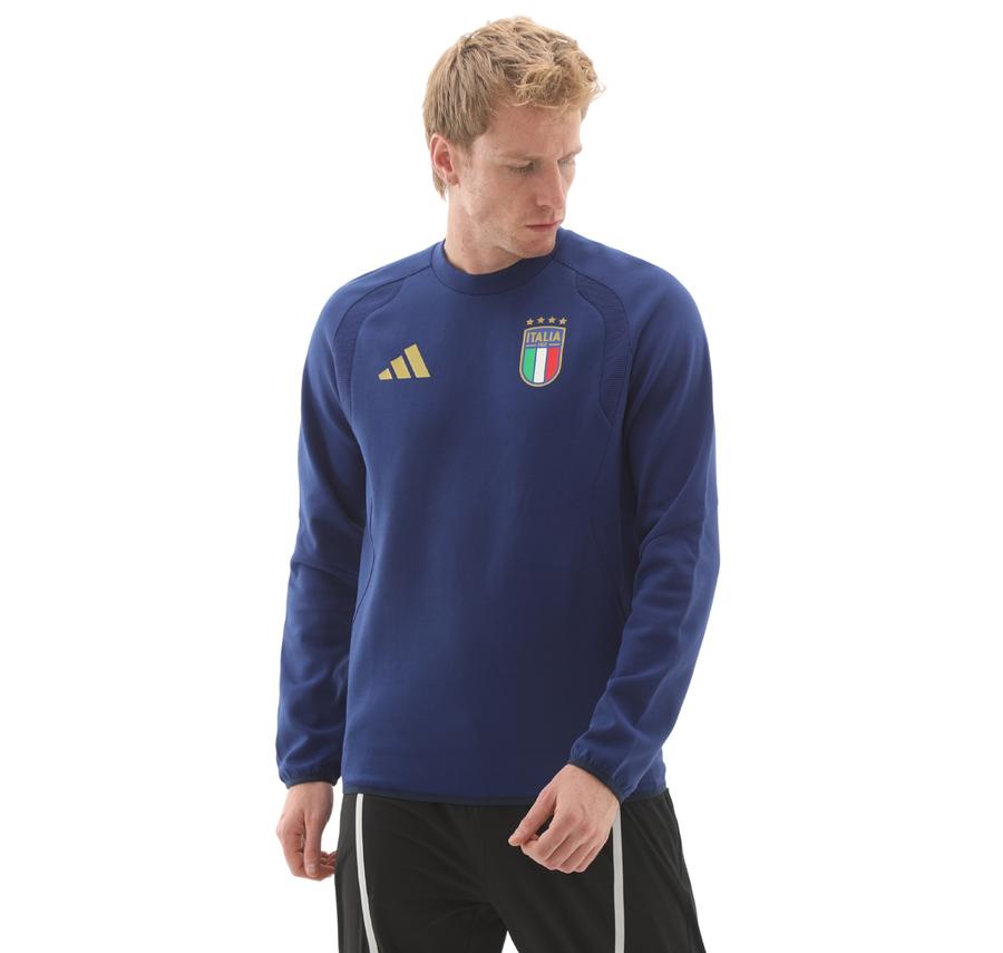 adidas İtalya 26 Erkek Sweatshirt Mavi adidas İtalya 26 Erkek Sweatshirt Mavi