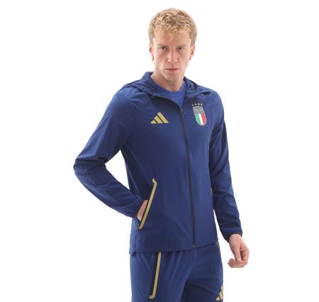 adidas İtalya 26  Fıgc Erkek Ceket Mavi