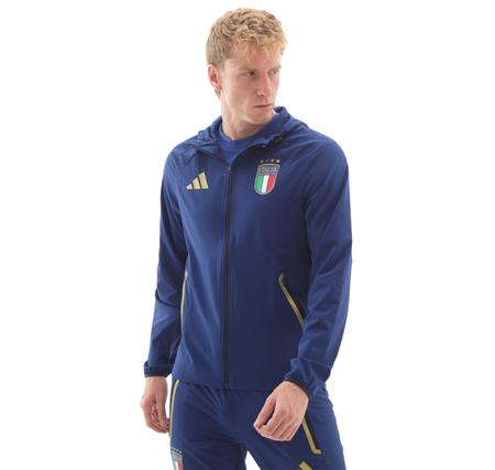 adidas İtalya 26  Fıgc Erkek Ceket Mavi