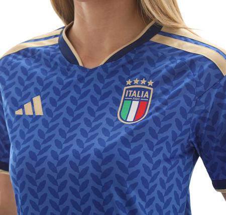 adidas İtalya 26 İç Saha Kadın Forma Mavi