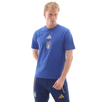 adidas İtalya 26 Tee Erkek T-Shirt Mavi adidas İtalya 26 Tee Erkek T-Shirt Mavi