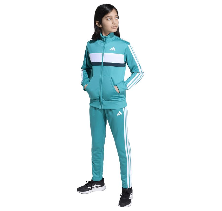 adidas J 3S Tıberıo Ts Çocuk Eşofman Takımı Yeşil adidas J 3S Tıberıo Ts Çocuk Eşofman Takımı Yeşil