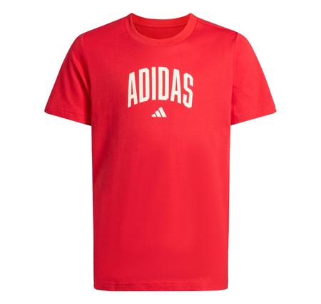 adidas J Colleg T Çocuk T-Shirt Kırmızı adidas J Colleg T Çocuk T-Shirt Kırmızı