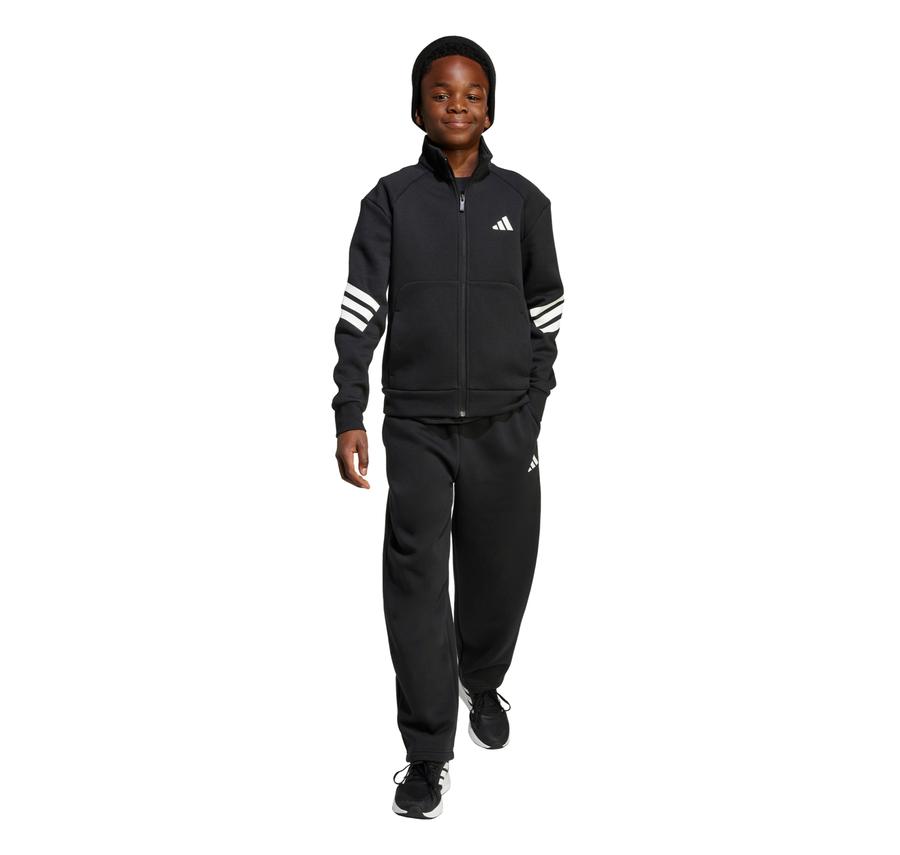 adidas J Fı 3S Ts Çocuk Eşofman Takımı Siyah adidas J Fı 3S Ts Çocuk Eşofman Takımı Siyah