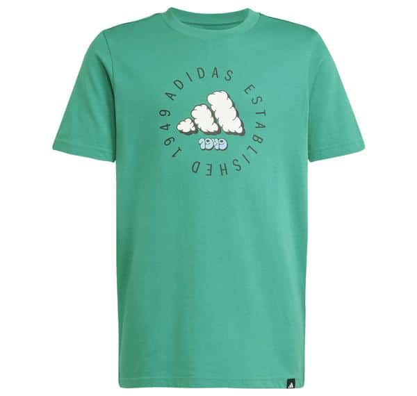 adidas J Fun Tee Çocuk T-Shirt Yeşil adidas J Fun Tee Çocuk T-Shirt Yeşil