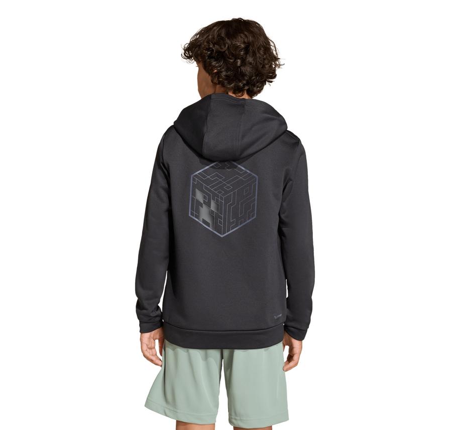 adidas Minecraft Hoodıe Çocuk Sweatshirt Siyah adidas Minecraft Hoodıe Çocuk Sweatshirt Siyah