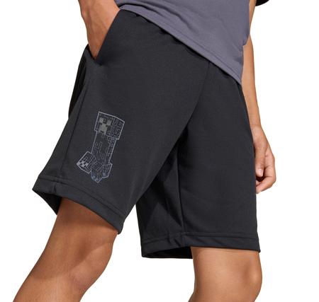 adidas Minecraft Short Çocuk Şort Ve Kapri Siyah