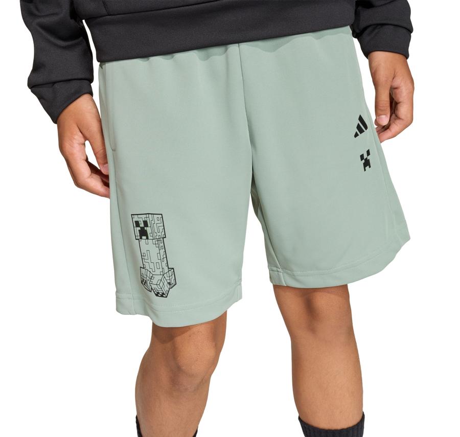adidas Mınecraft Short Çocuk Şort Ve Kapri Açık Mavi adidas Mınecraft Short Çocuk Şort Ve Kapri Açık Mavi