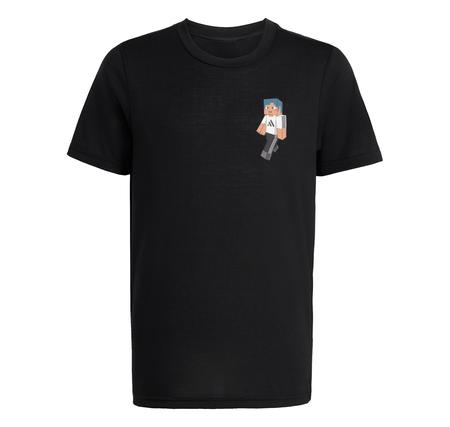 adidas J Mc Tr Tee Çocuk T-Shirt Siyah adidas J Mc Tr Tee Çocuk T-Shirt Siyah