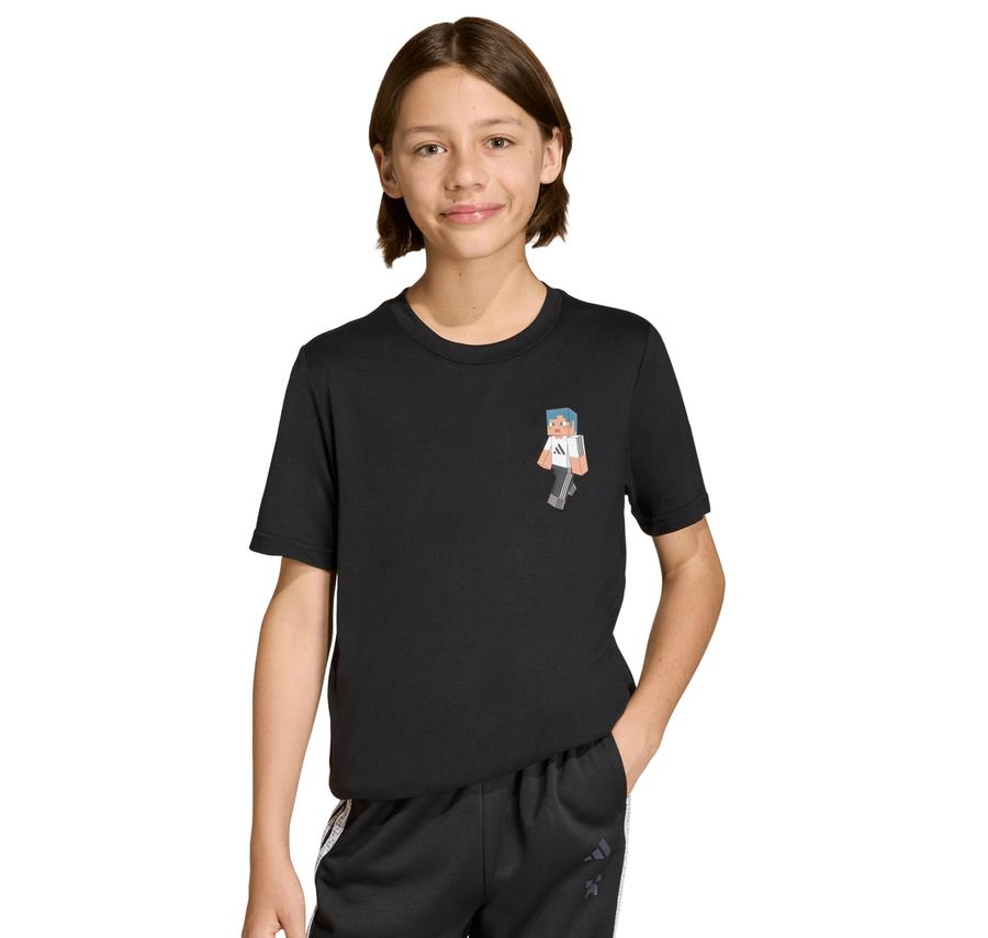 adidas J Mc Tr Tee Çocuk T-Shirt Siyah adidas J Mc Tr Tee Çocuk T-Shirt Siyah