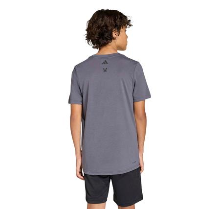 adidas Minecraft Tee Çocuk T-Shirt Antrasit adidas Minecraft Tee Çocuk T-Shirt Antrasit