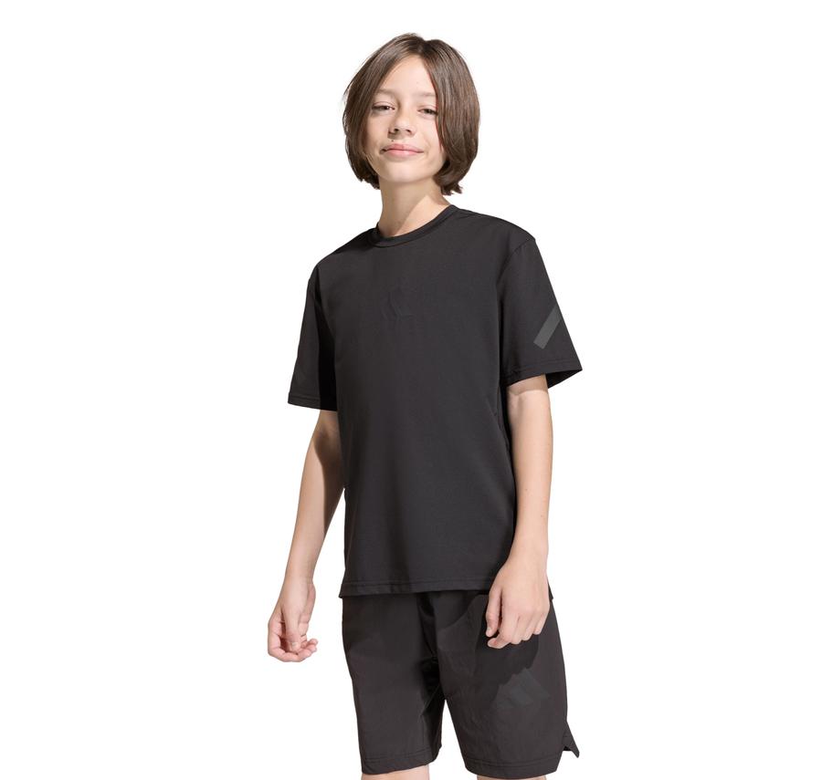 adidas J Z.n.e. Cl Tee Çocuk T-Shirt Siyah adidas J Z.n.e. Cl Tee Çocuk T-Shirt Siyah