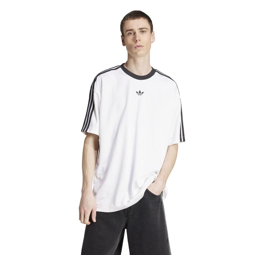 adidas Jacquard Jersey Erkek T-Shirt Beyaz adidas Jacquard Jersey Erkek T-Shirt Beyaz