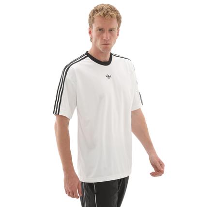 adidas Jacquard Jersey Erkek T-Shirt Beyaz adidas Jacquard Jersey Erkek T-Shirt Beyaz