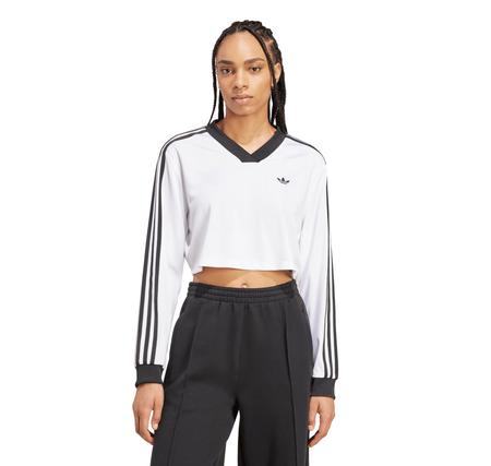adidas Jacquard Ls Top Kadın Sweatshirt
