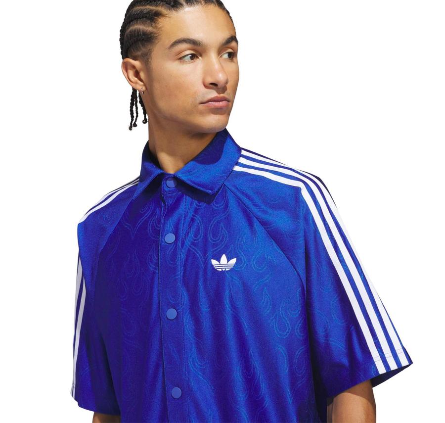 adidas Jacquard Top Erkek Gömlek Lacivert adidas Jacquard Top Erkek Gömlek Lacivert