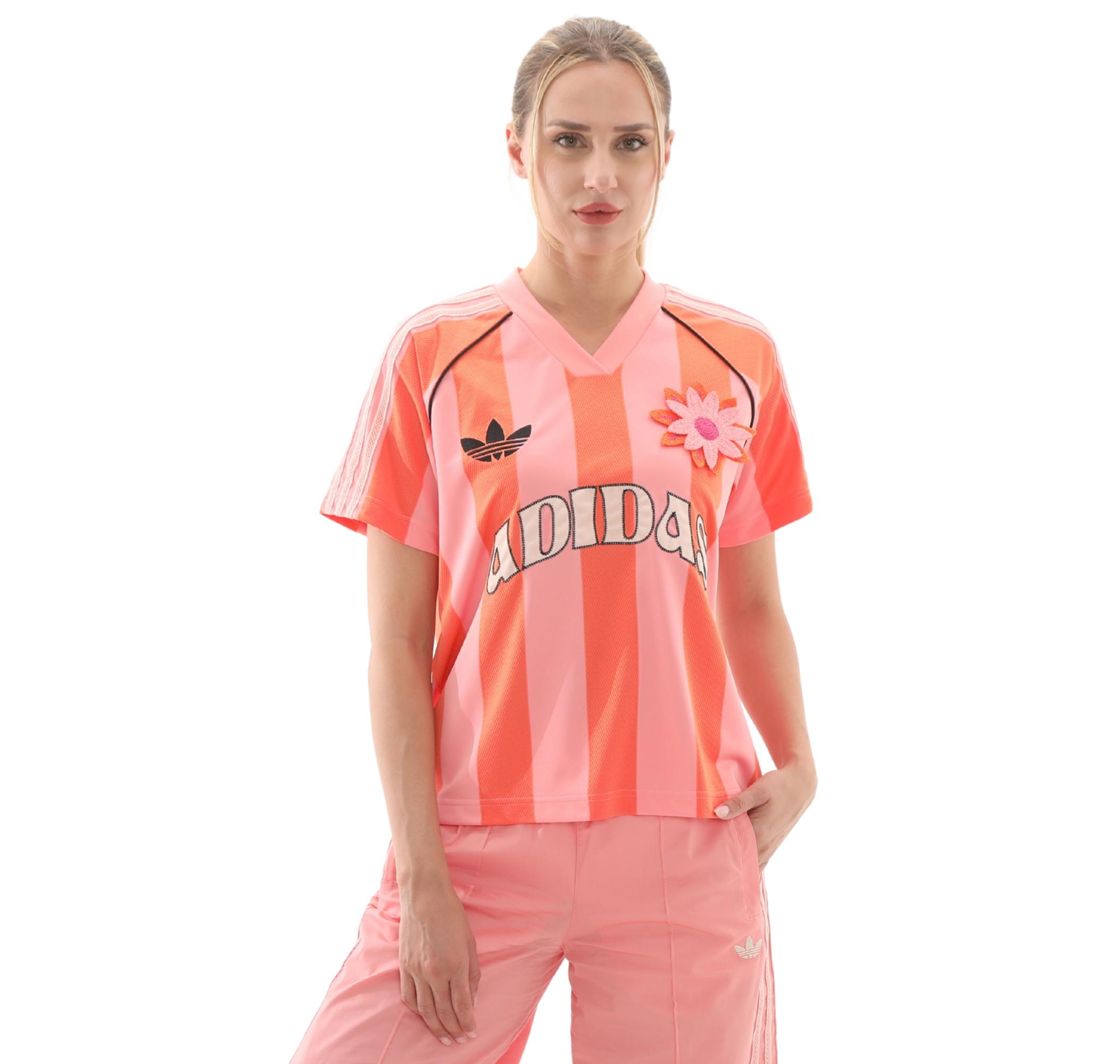 Женская футболка adidas Jersey Turuncu для бега
