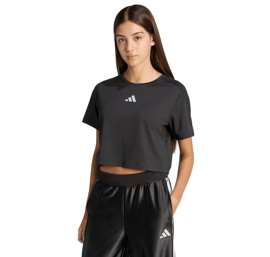 adidas Jg Glam Tee Çocuk T-Shirt Siyah adidas Jg Glam Tee Çocuk T-Shirt Siyah