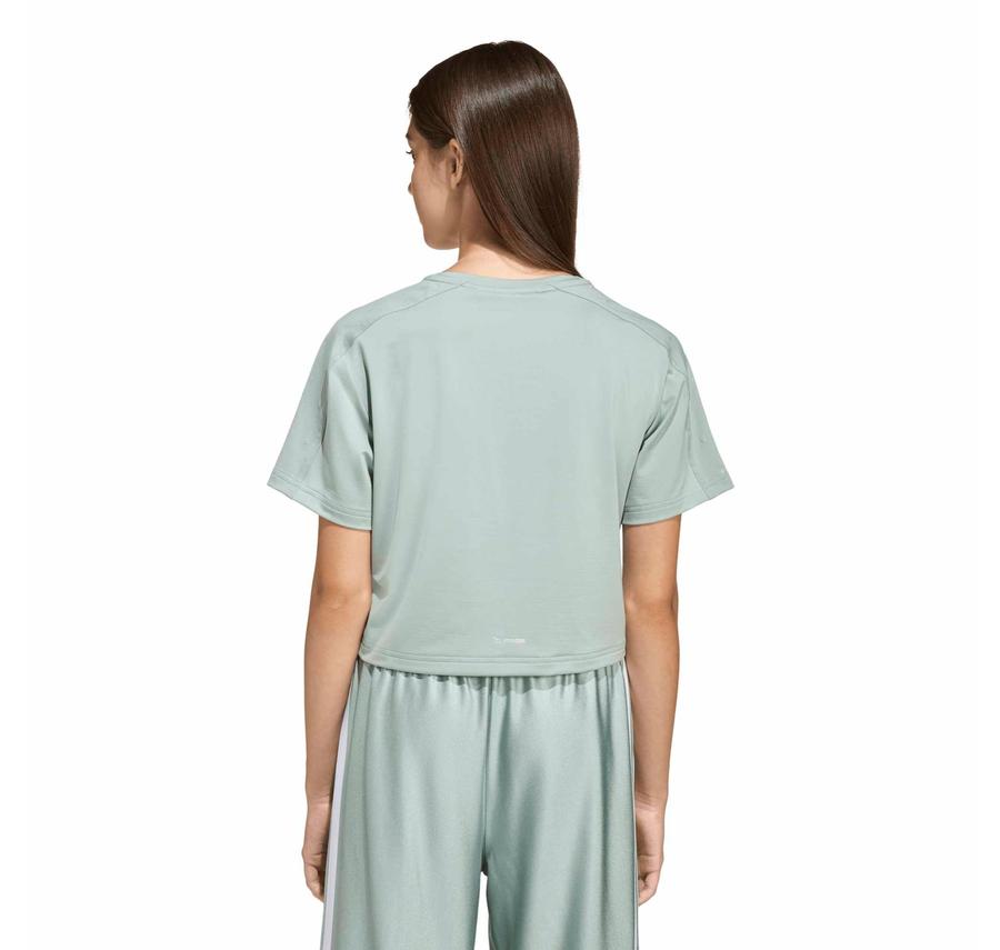 adidas Jg Glam Tee Çocuk T-Shirt Yeşil adidas Jg Glam Tee Çocuk T-Shirt Yeşil