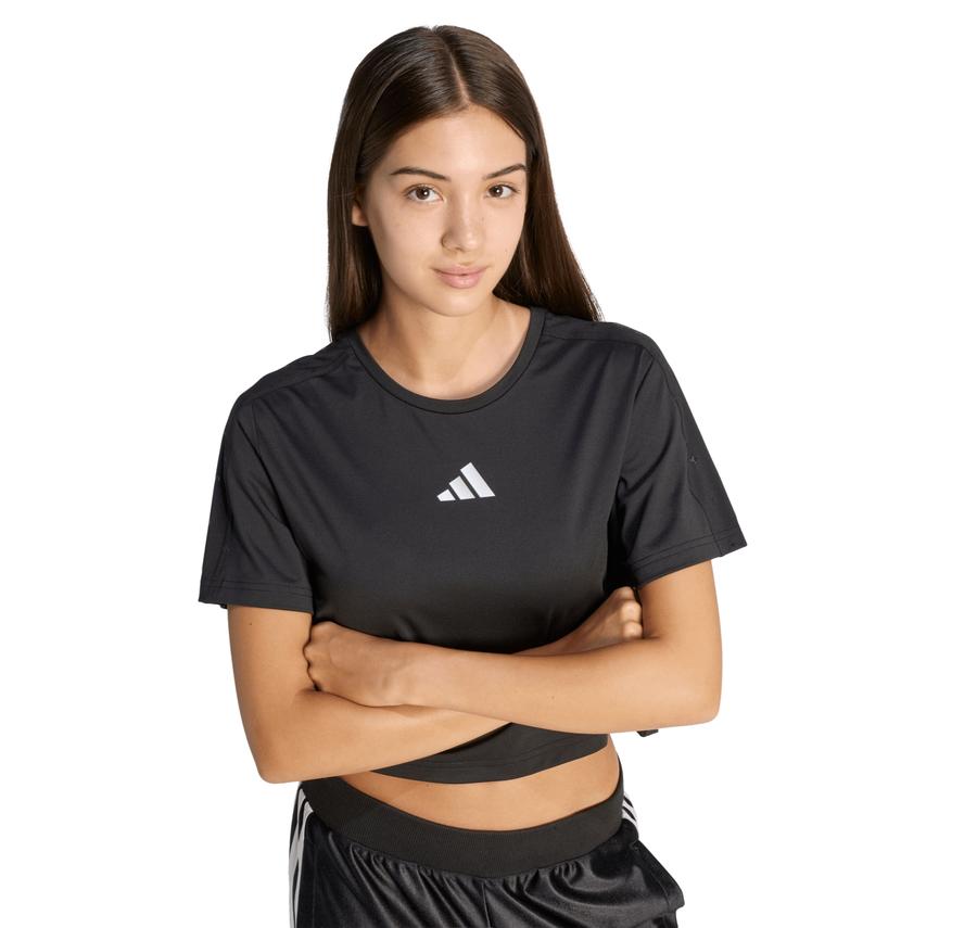 adidas Jg Glam Tee Çocuk T-Shirt Siyah adidas Jg Glam Tee Çocuk T-Shirt Siyah
