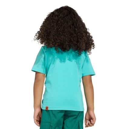 adidas Minecraft Terrex Tee Çocuk T-Shirt Turkuaz