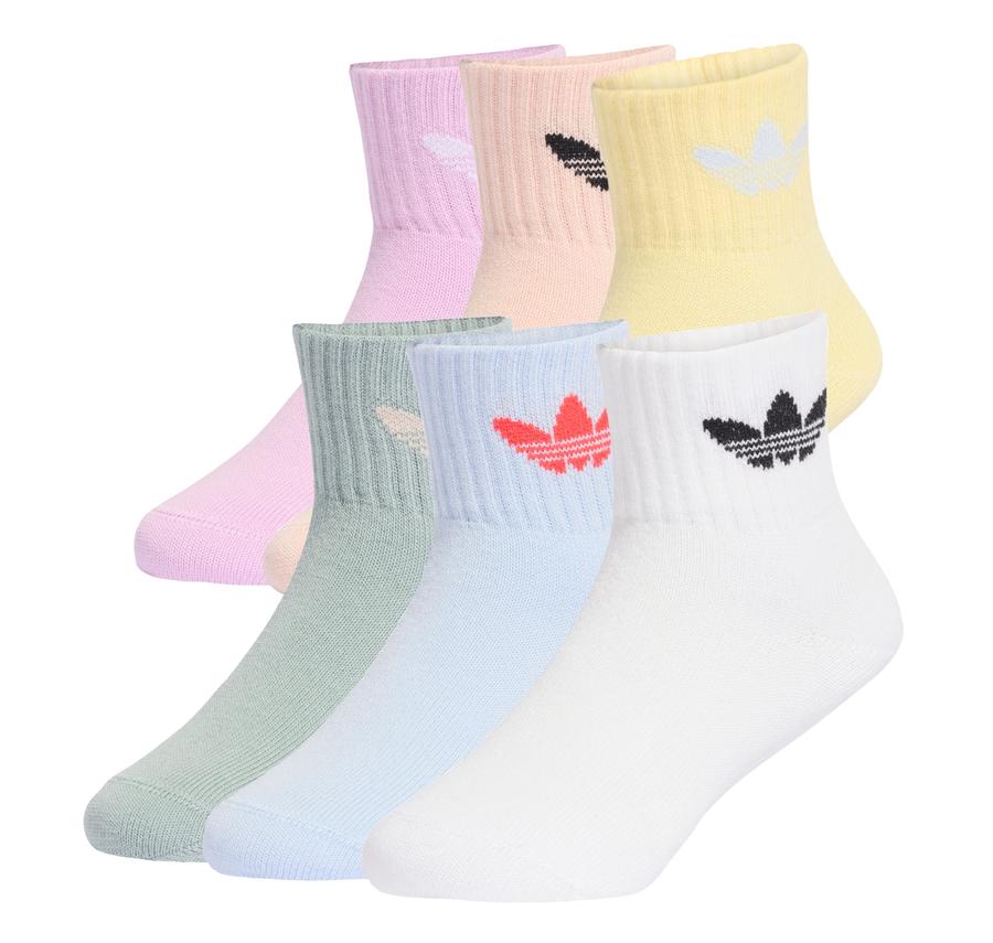 adidas Kıds Sock 6Pp Çorap Beyaz adidas Kıds Sock 6Pp Çorap Beyaz
