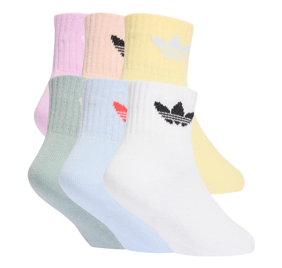 adidas Kıds Sock 6Pp Çorap Beyaz adidas Kıds Sock 6Pp Çorap Beyaz