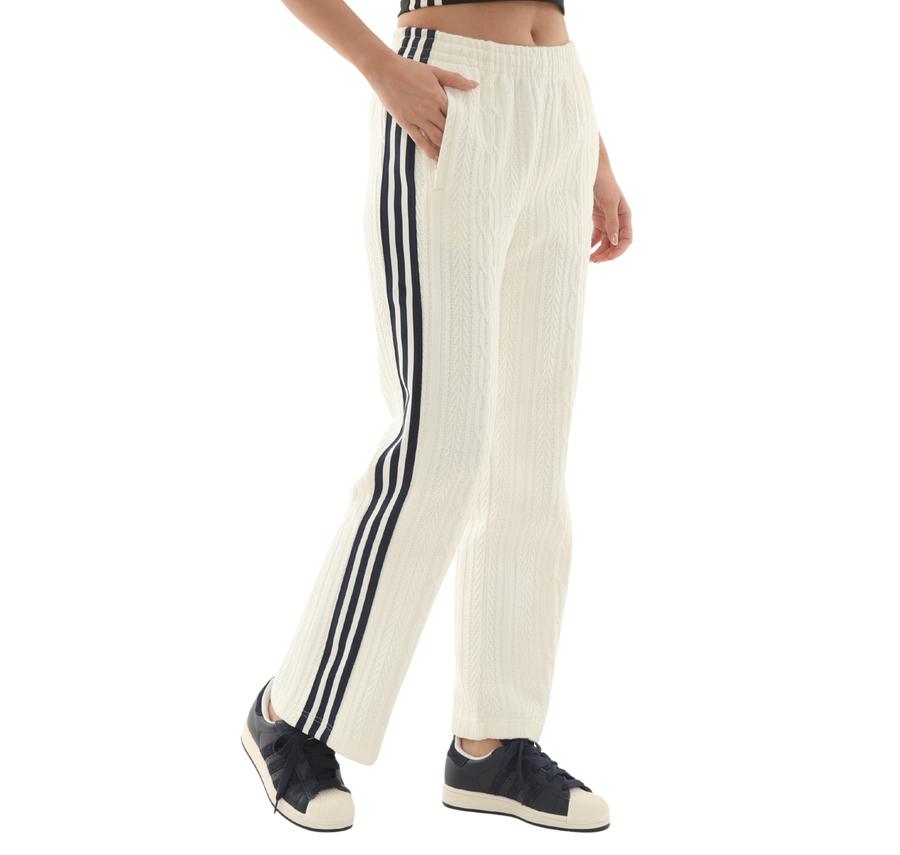 adidas Knıt Classıc Tp Kadın Eşofman Altı Krem adidas Knıt Classıc Tp Kadın Eşofman Altı Krem