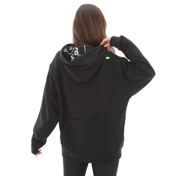 adidas Ksenıa Pkt Hood Kadın Sweatshirt Siyah adidas Ksenıa Pkt Hood Kadın Sweatshirt Siyah