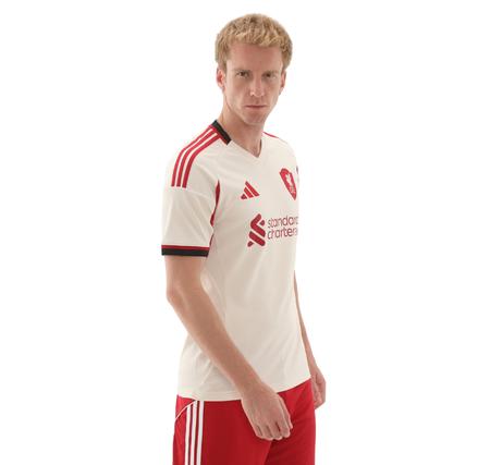 adidas Lfc Liverpool Fc 25-26 Deplasman Erkek Forma Beyaz