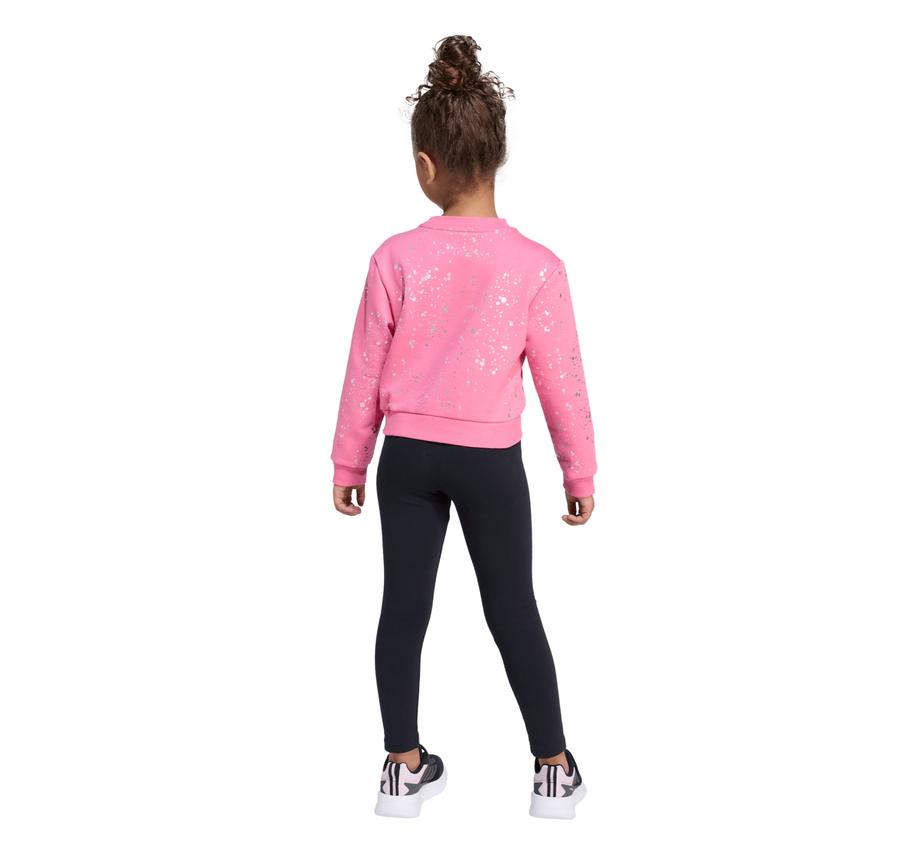 adidas Lg Glam Set Çocuk Eşofman Takımı Pembe adidas Lg Glam Set Çocuk Eşofman Takımı Pembe