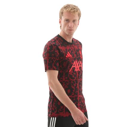 adidas Liverpool Fc 25-26 Maç Öncesi Erkek T-Shirt Kırmızı