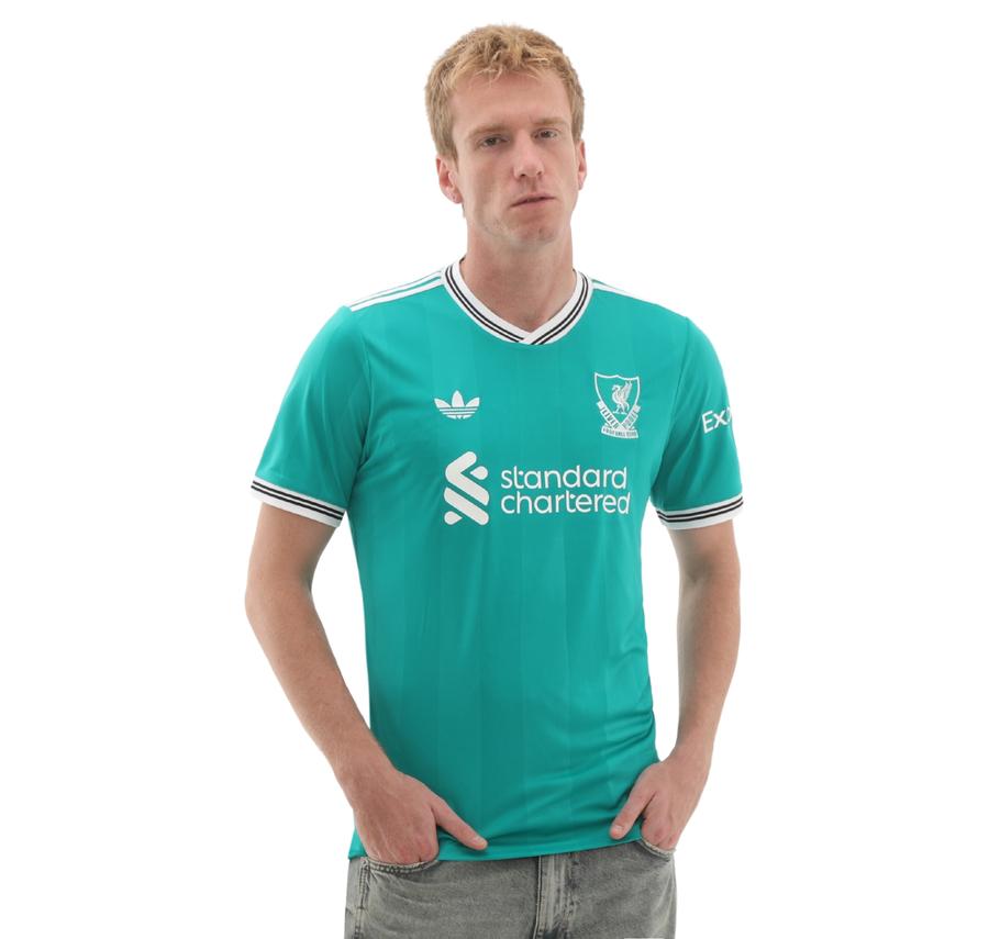 adidas Liverpool Fc 25-26 Üçüncü Erkek Forma Turkuaz adidas Liverpool Fc 25-26 Üçüncü Erkek Forma Turkuaz