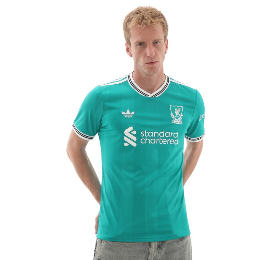 adidas Liverpool Fc 25-26 Üçüncü Erkek Forma Turkuaz adidas Liverpool Fc 25-26 Üçüncü Erkek Forma Turkuaz